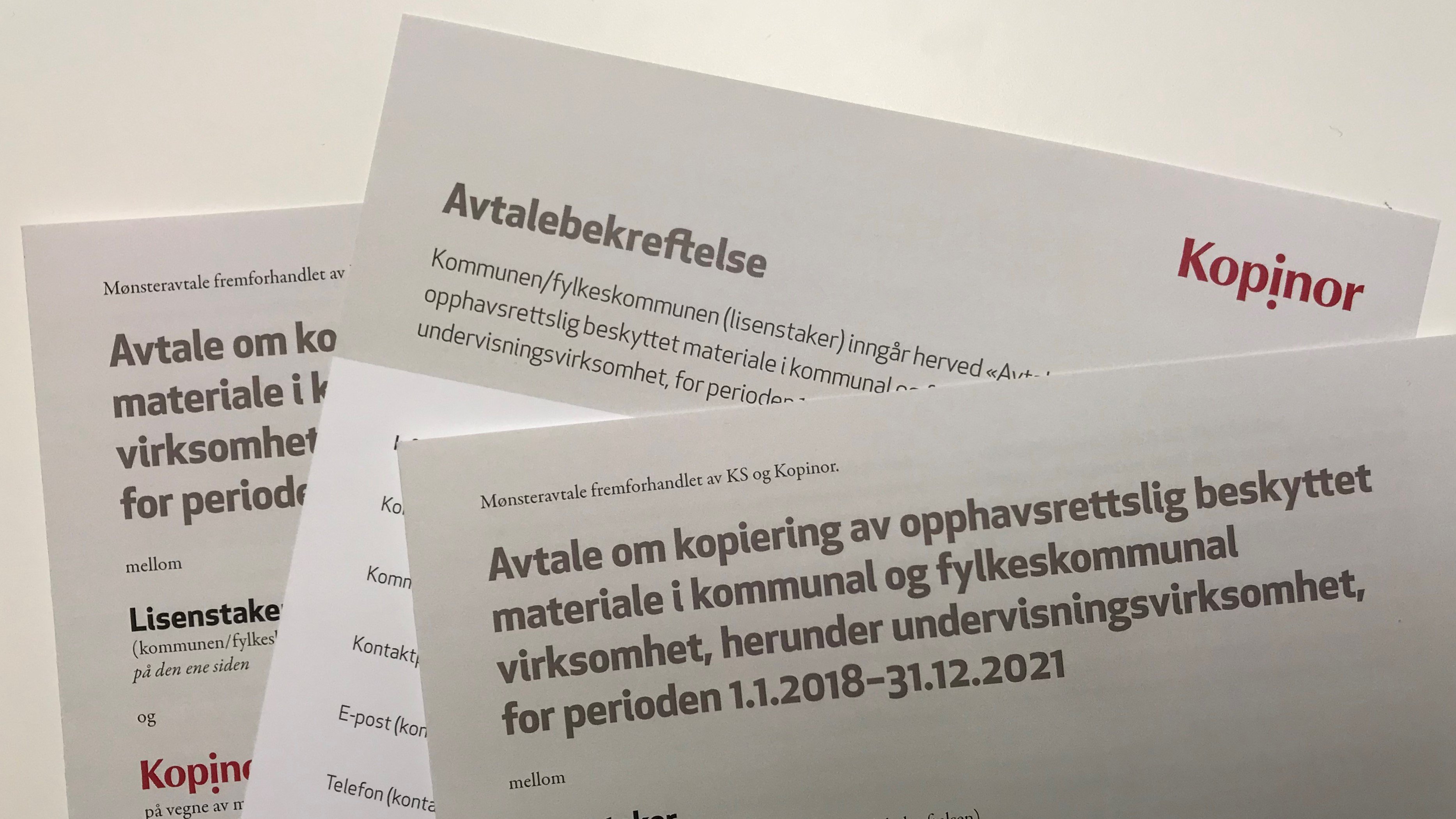 Kopieringsavtaler KS