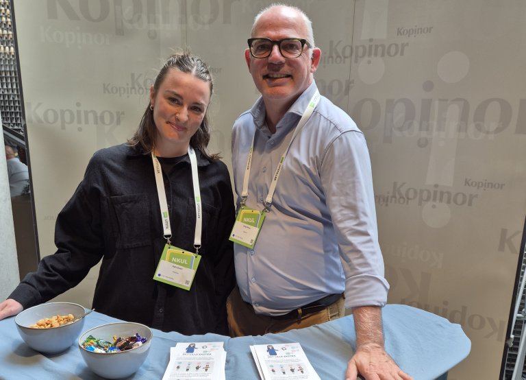 Ayla Zwart, Digitalredaktør og Greg Resar, statistikk og analyseansvarlig i Kopinor.